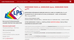 Desktop Screenshot of leader-protection-services.com